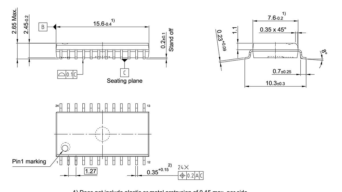 PG-DSO-24-16_Package Outline