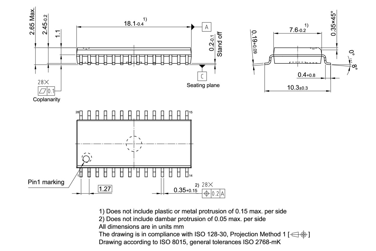 PG-DSO-28-48_Package Outline