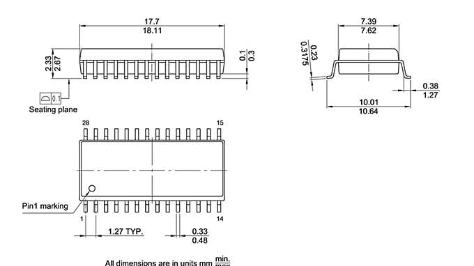 PG-DSO-28-804_Package Outline