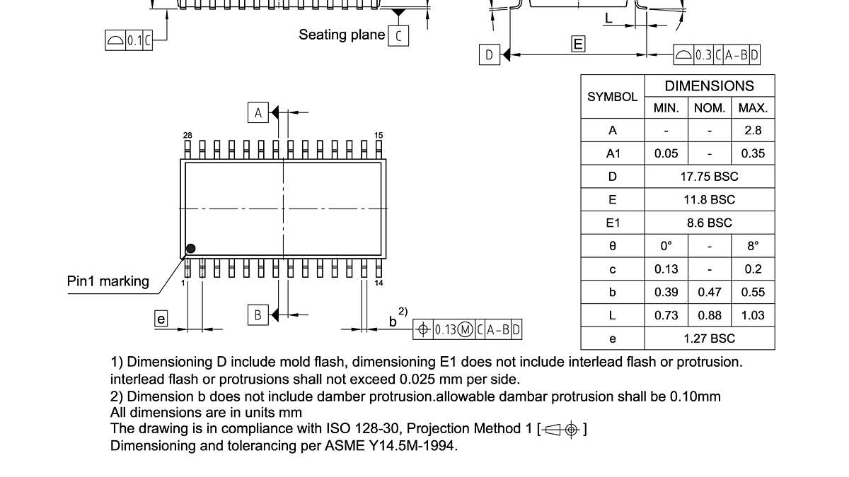 PG-DSO-28-806_Package Outline