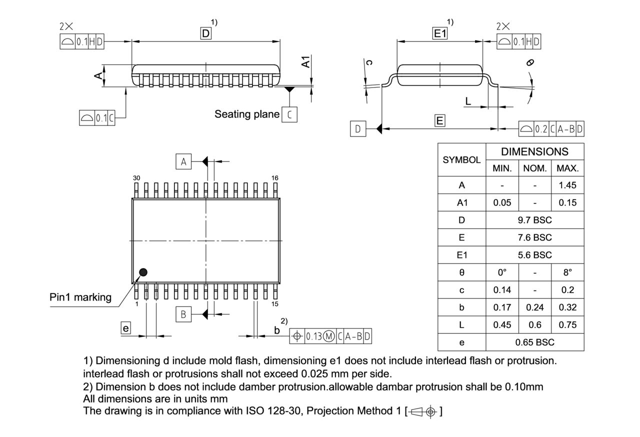 PG-DSO-30-800_Package Outline