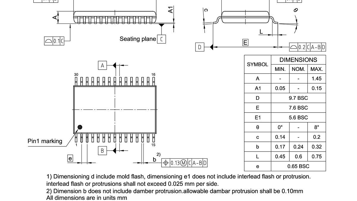PG-DSO-30-800_Package Outline