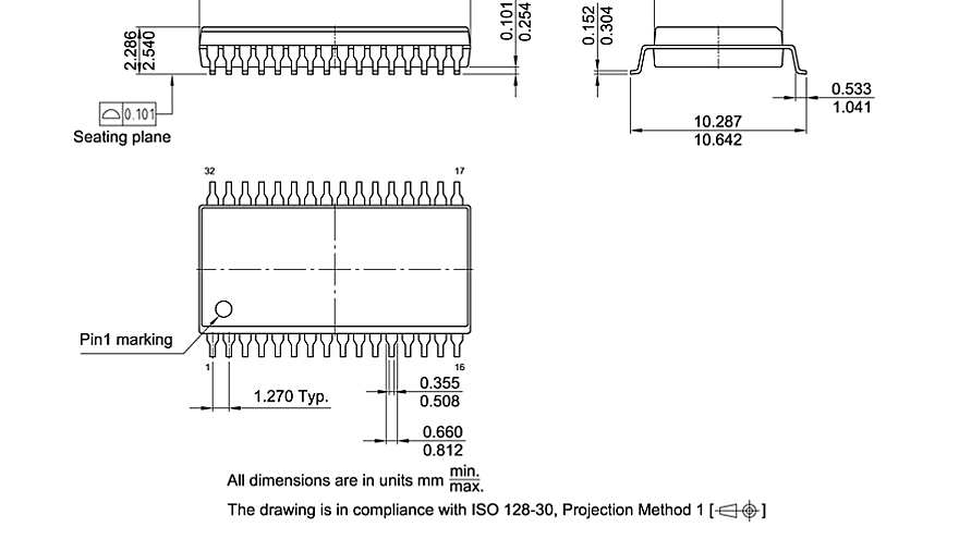 PG-DSO-32-800_Package Outline