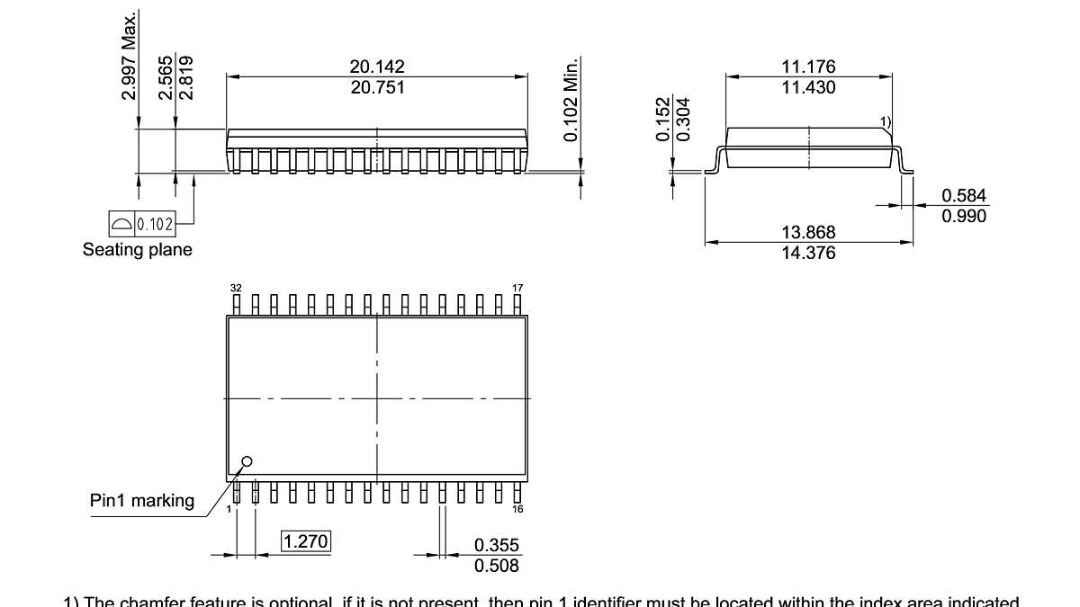 PG-DSO-32-801_Package Outline