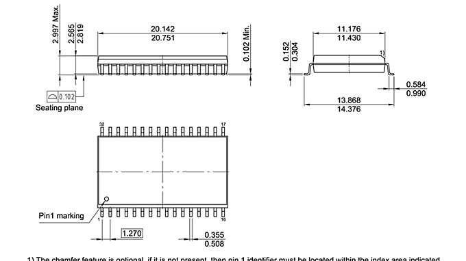 PG-DSO-32-801_Package Outline