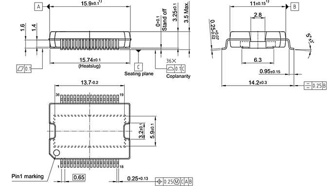 PG-DSO-36-21_Package Outline