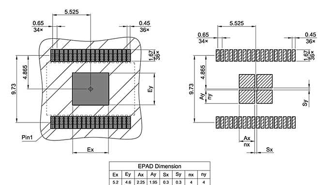 PG-DSO-36-38_Footprint Drawing