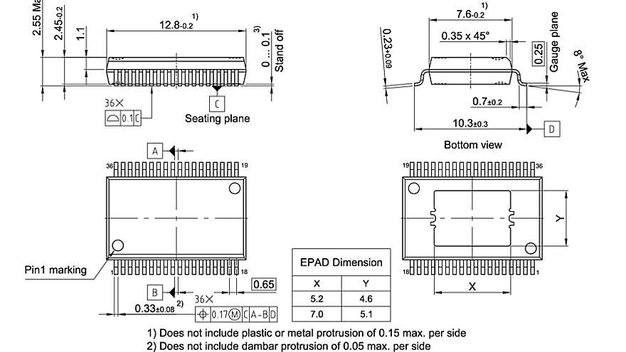 PG-DSO-36-38_Package Outline
