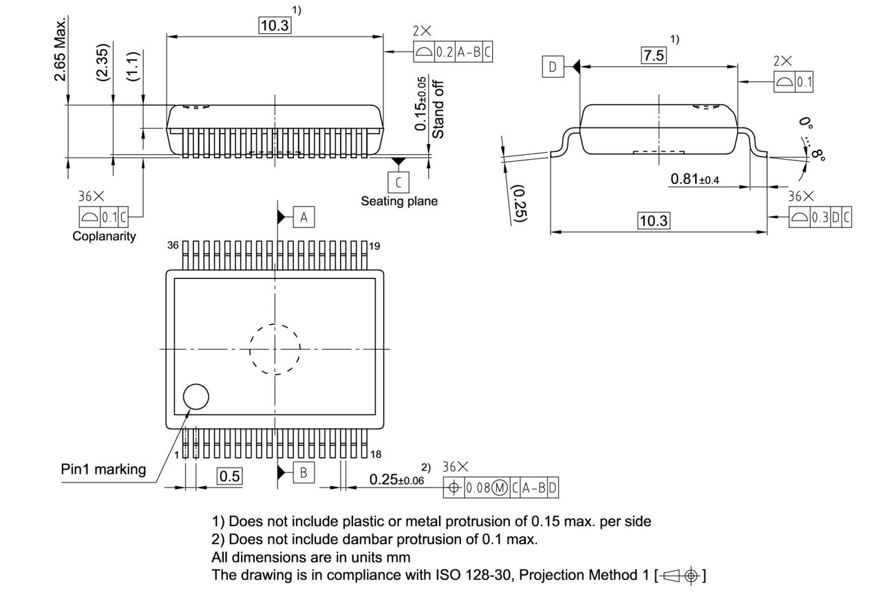 PG-DSO-36-85_Package Outline