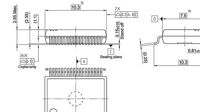 PG-DSO-36-85_Package Outline