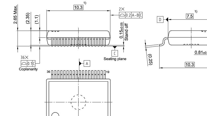 PG-DSO-36-85_Package Outline