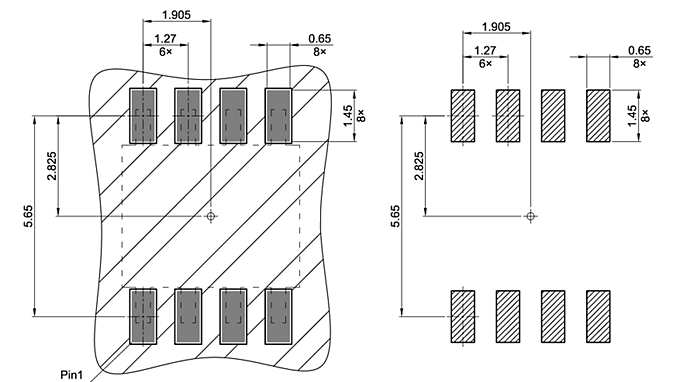 PG-DSO-8-25_Footprint Drawing