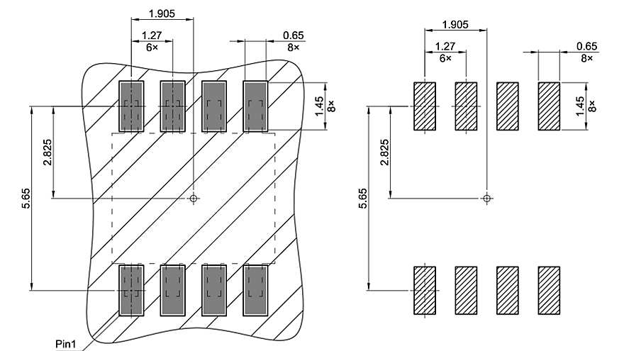 PG-DSO-8-25_Footprint Drawing
