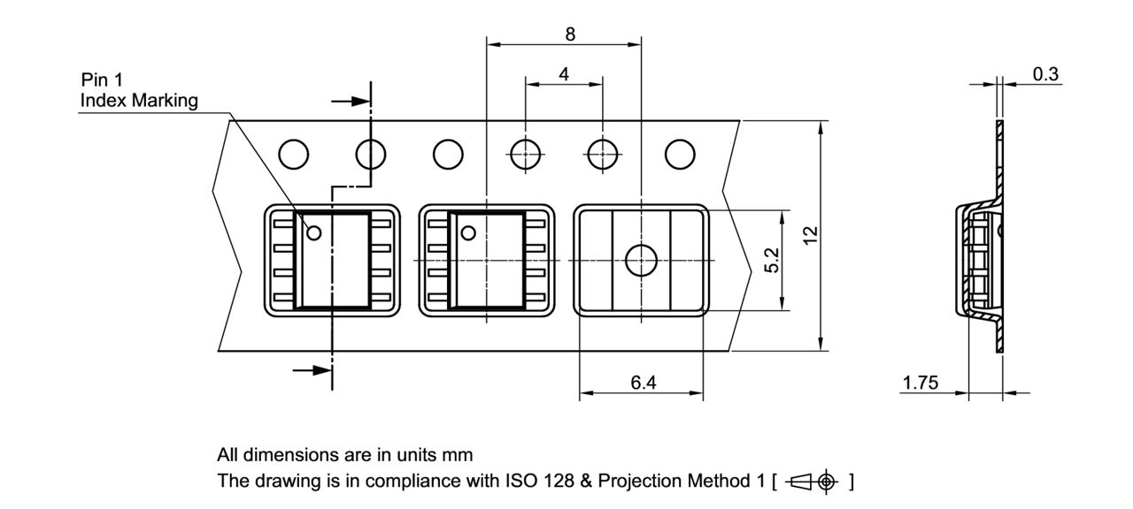 Infineon-PG-DSO-8-47_TNR-PA-v01_00-EN