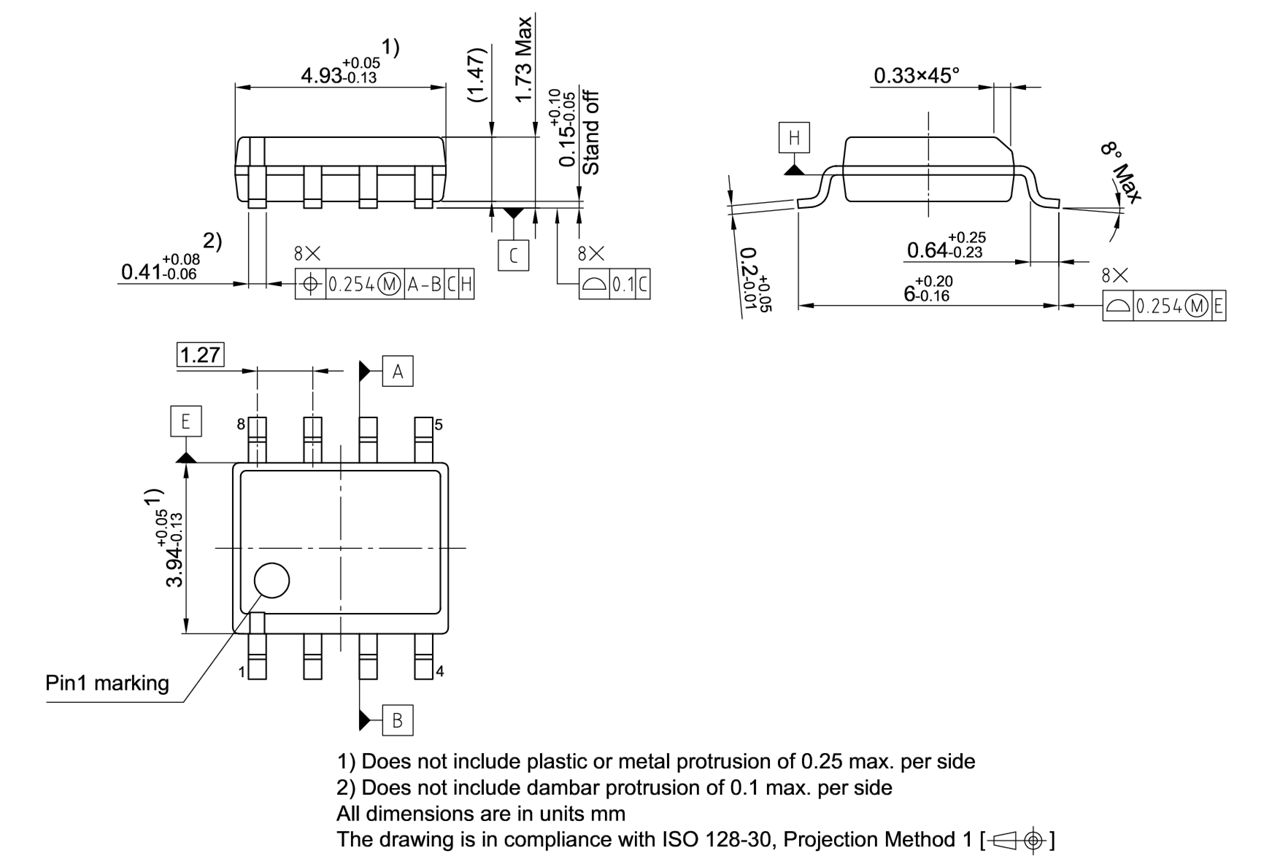 PG-DSO-8-60_Package Outline