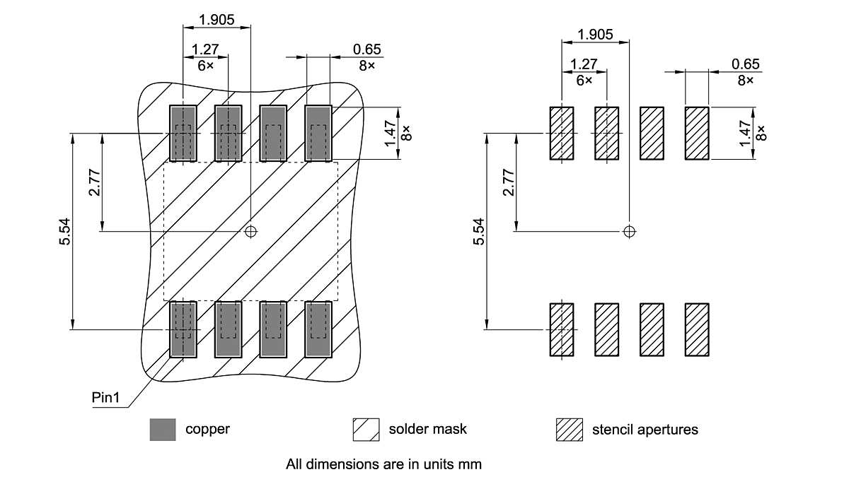 PG-DSO-8-70_Footprint Drawing