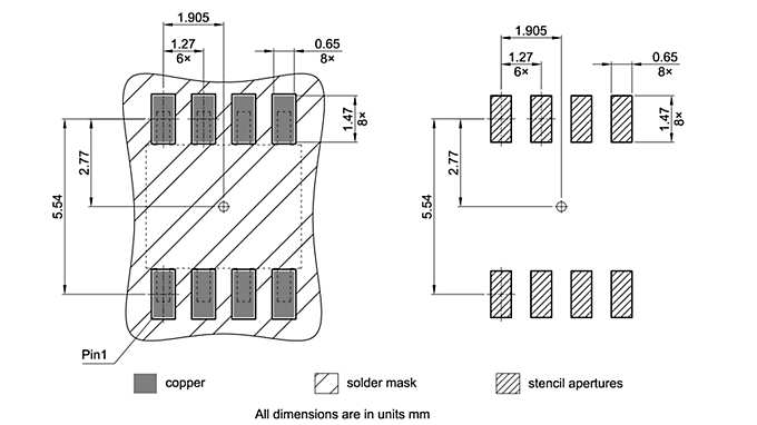 PG-DSO-8-70_Footprint Drawing