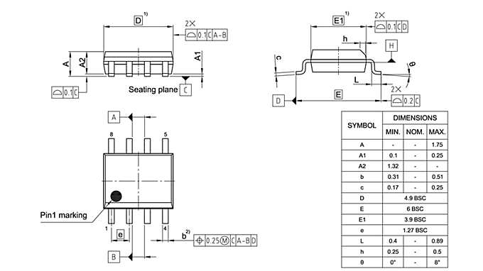 PG-DSO-8-805_Package Outline