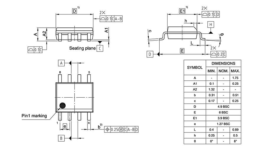 PG-DSO-8-805_Package Outline