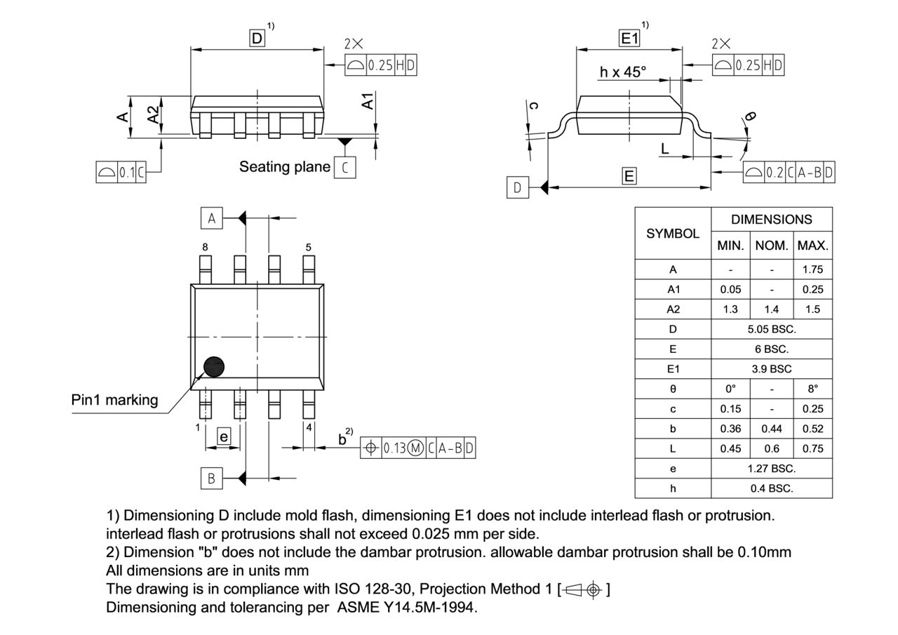 PG-DSO-8-806_Package Outline