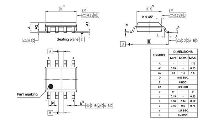 PG-DSO-8-806_Package Outline