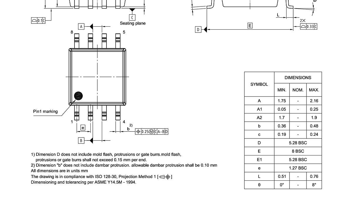 PG-DSO-8-807_Package Outline