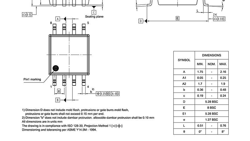 PG-DSO-8-807_Package Outline