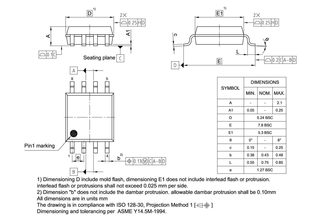 PG-DSO-8-808_Package Outline