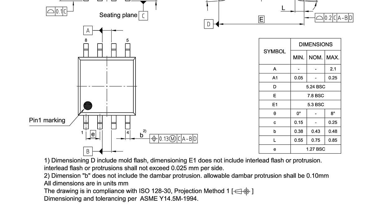 PG-DSO-8-808_Package Outline