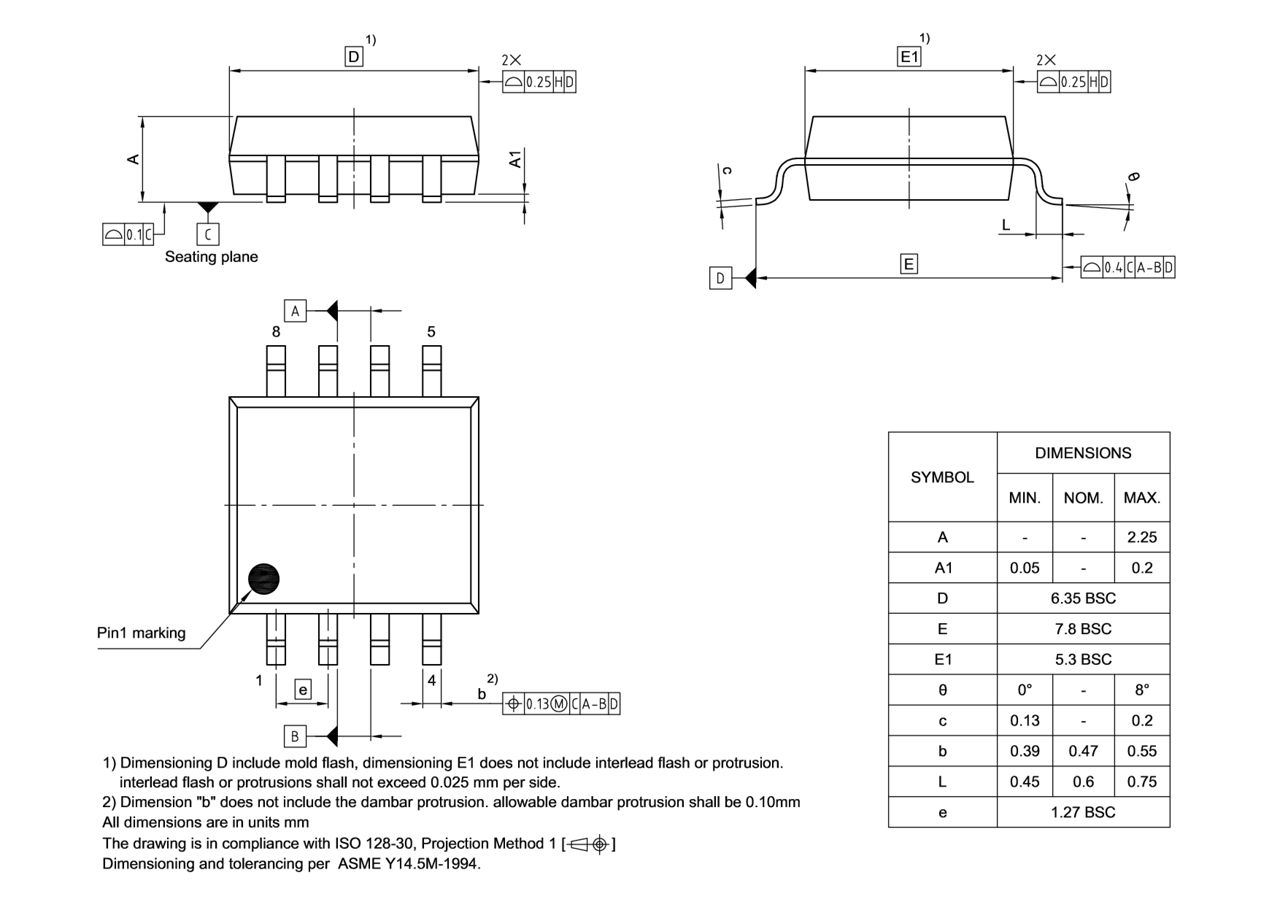 PG-DSO-8-809_Package Outline