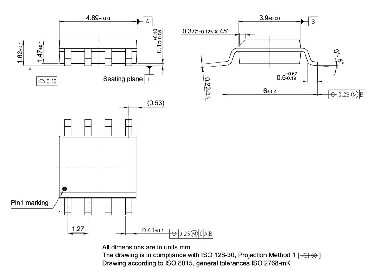 PG-DSO-8-910_Package Outline