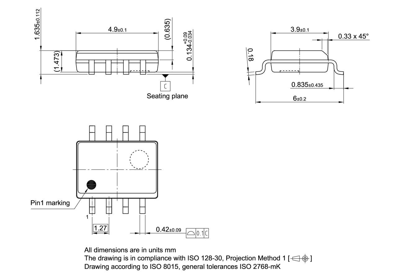 PG-DSO-8-915_Package Outline