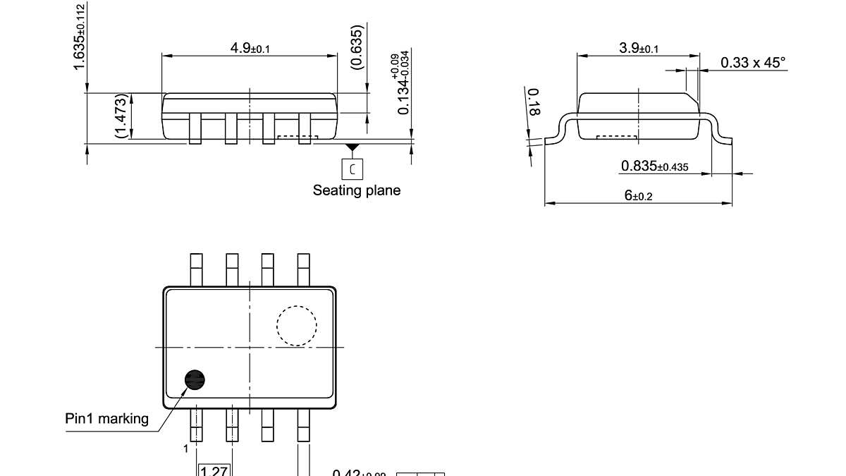 PG-DSO-8-915_Package Outline