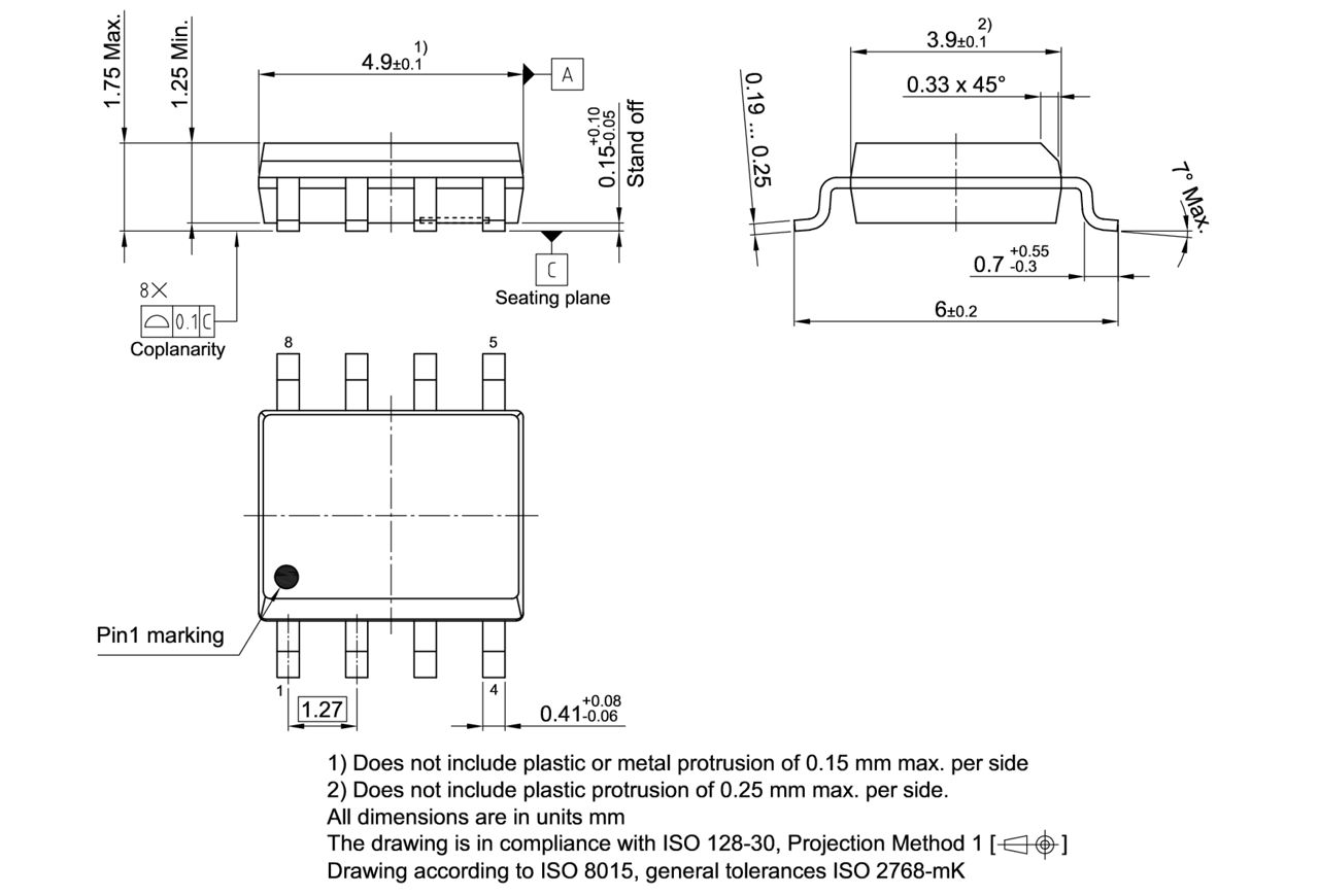 PG-DSO-8-92_Package Outline