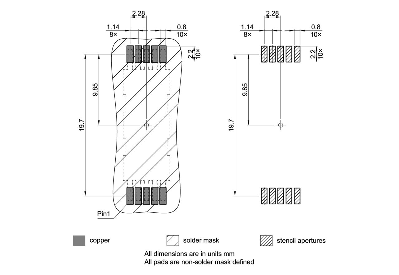 PG-HDSOP-10-1_Footprint Drawing