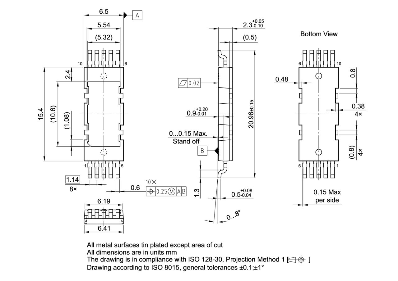 PG-HDSOP-10-1_Package Outline