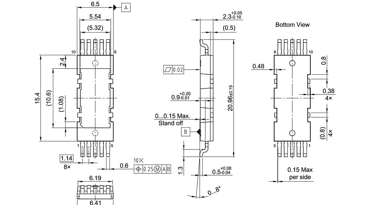 PG-HDSOP-10-1_Package Outline