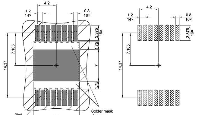 PG-HDSOP-16-2_Footprint Drawing
