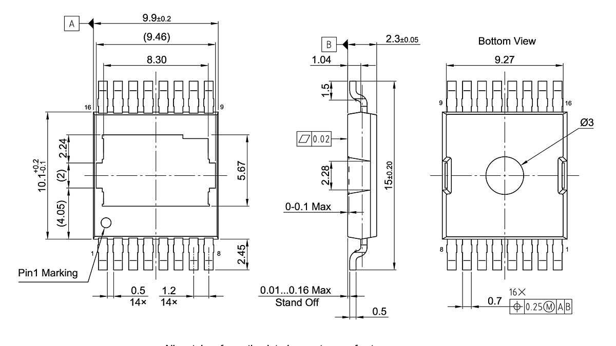 PG-HDSOP-16-3_Package Outline