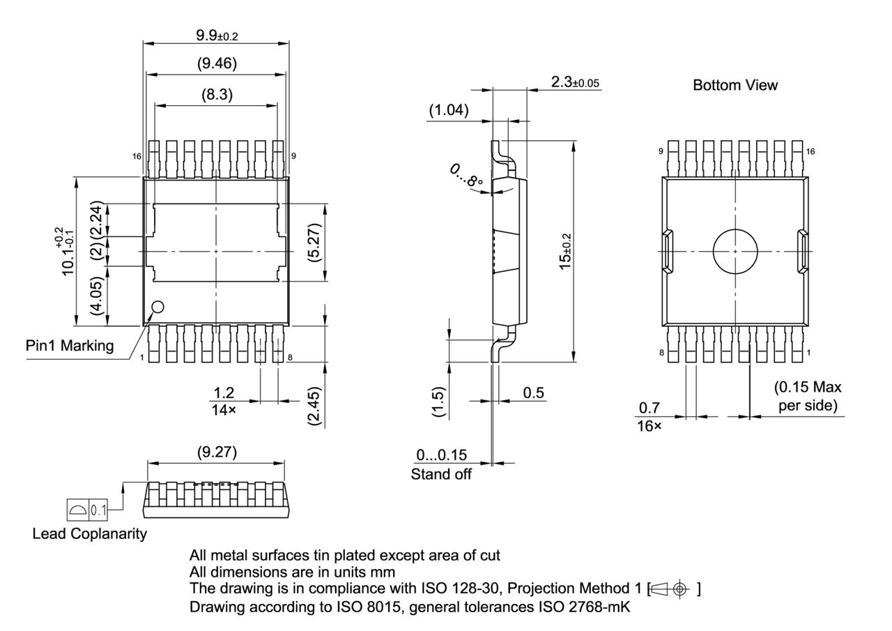 PG-HDSOP-16-6_Package Outline