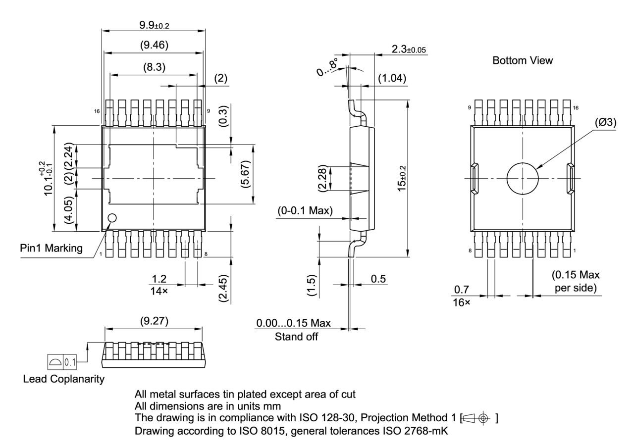 PG-HDSOP-16-8_Package Outline