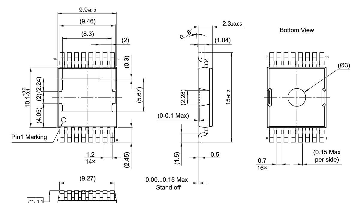 PG-HDSOP-16-8_Package Outline