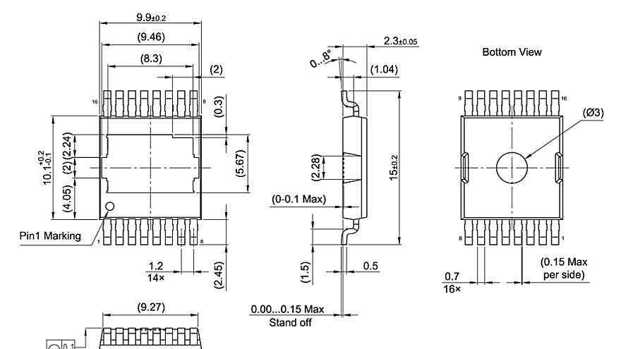 PG-HDSOP-16-8_Package Outline