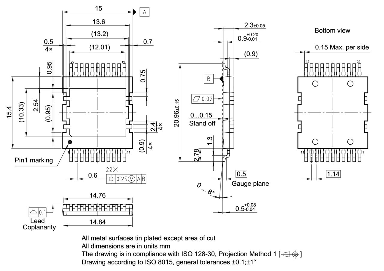 PG-HDSOP-22-1_Package Outline