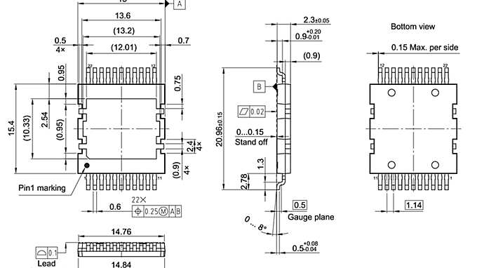PG-HDSOP-22-1_Package Outline