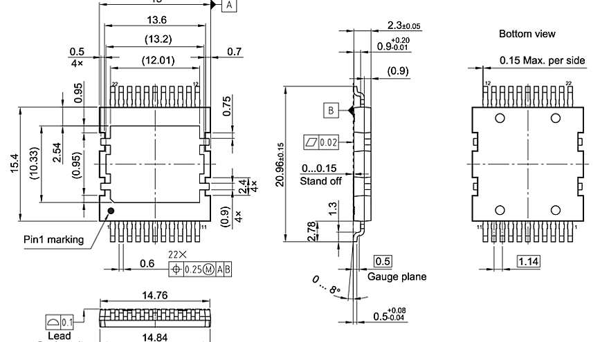 PG-HDSOP-22-1_Package Outline