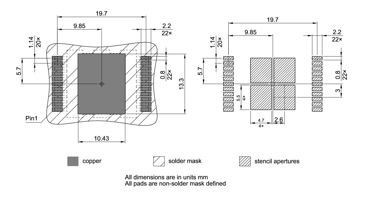 PG-HDSOP-22-101_Footprint Drawing