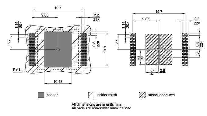 PG-HDSOP-22-101_Footprint Drawing