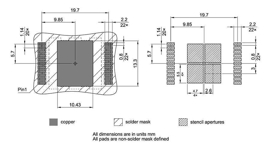 PG-HDSOP-22-101_Footprint Drawing