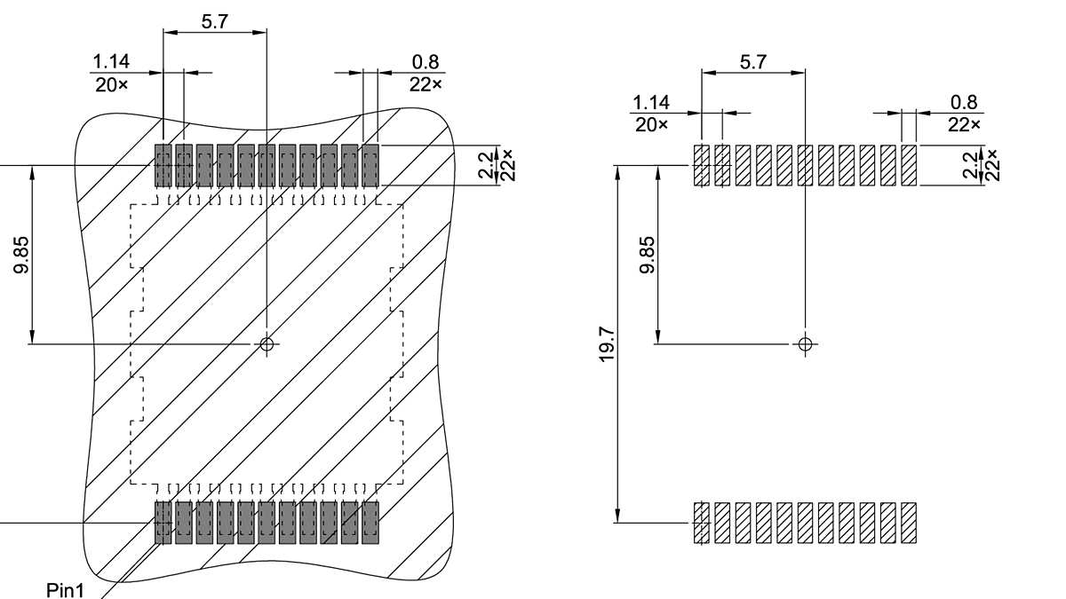 PG-HDSOP-22-3_Footprint Drawing